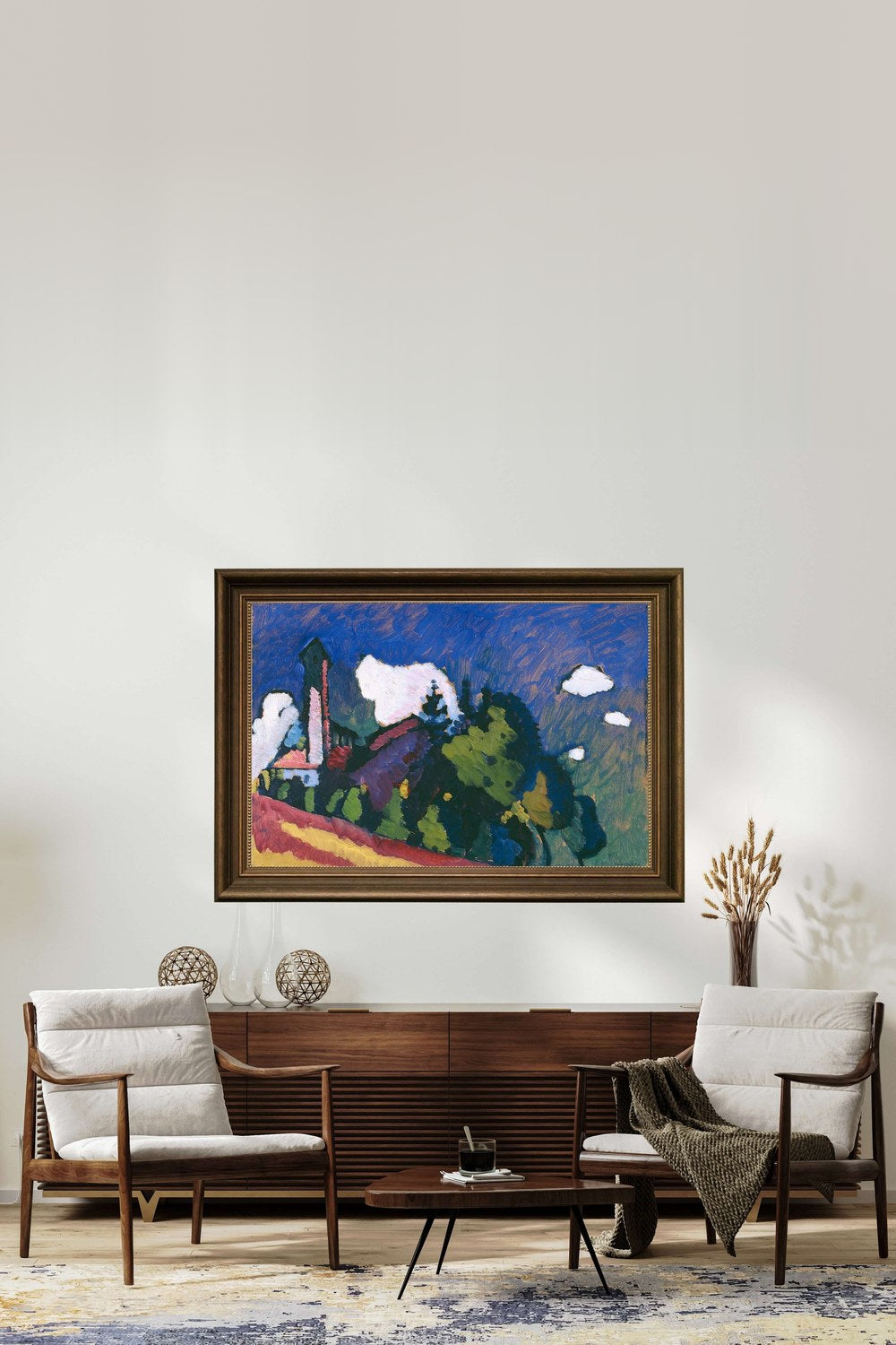 Wassily Kandinsky - Kuleli Manzara - 2