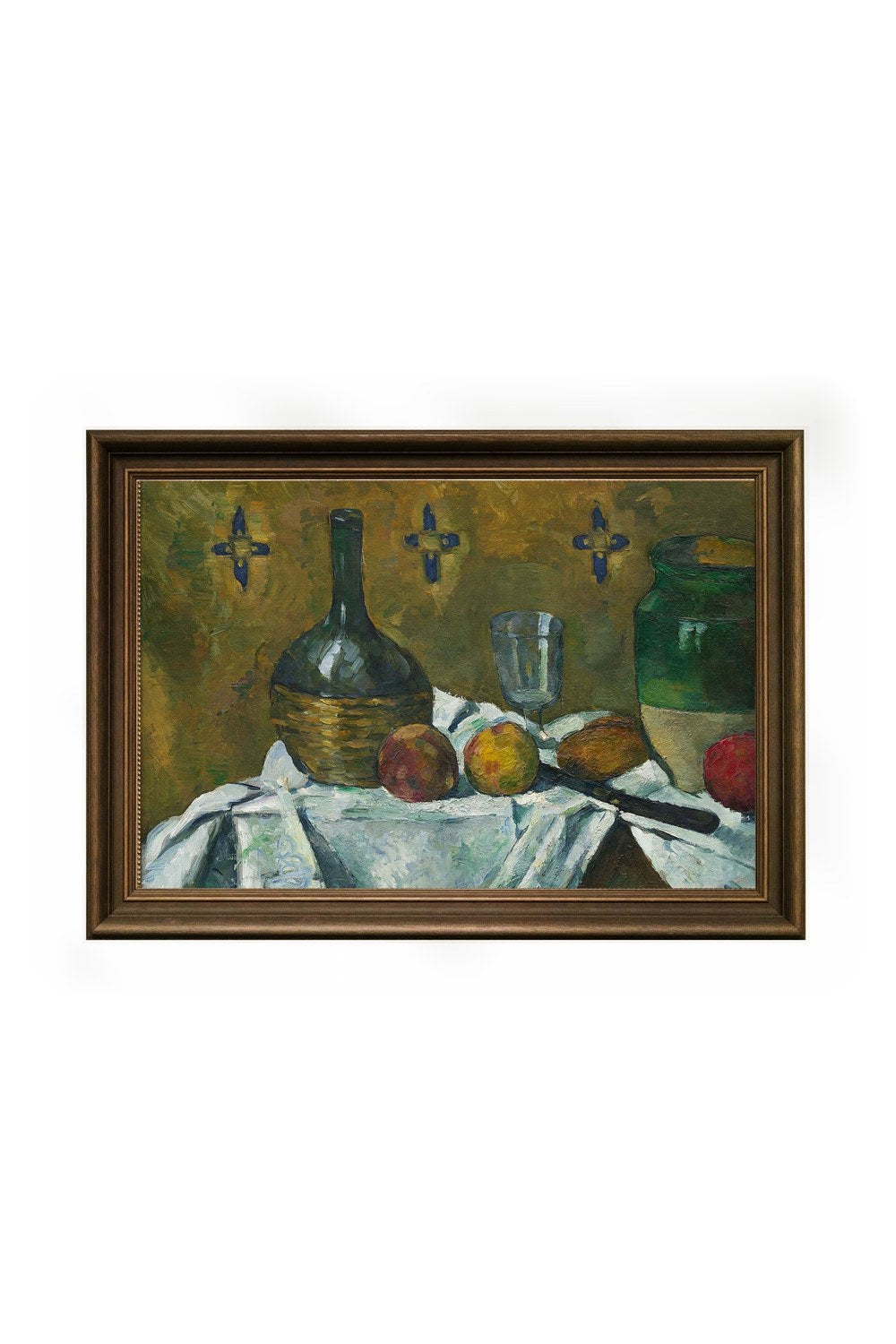 Paul Cézanne - Natürmort - Şişe Bardak Ve Sürahi - 0