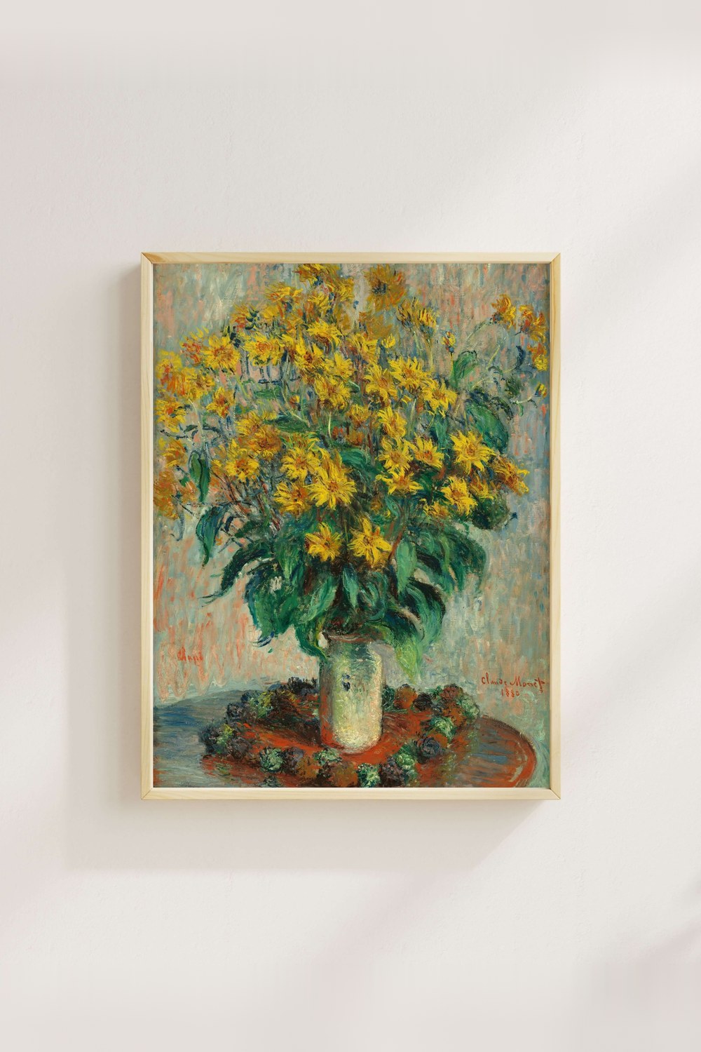 Claude Monet - Yer Elması Çiçekleri - 3