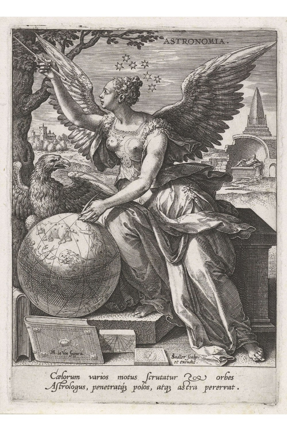 Johann Sadeler - Astronomi - 1