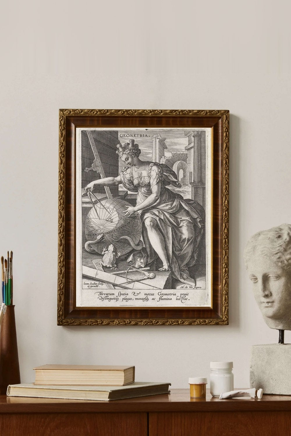 Johann Sadeler - Geometri - 2