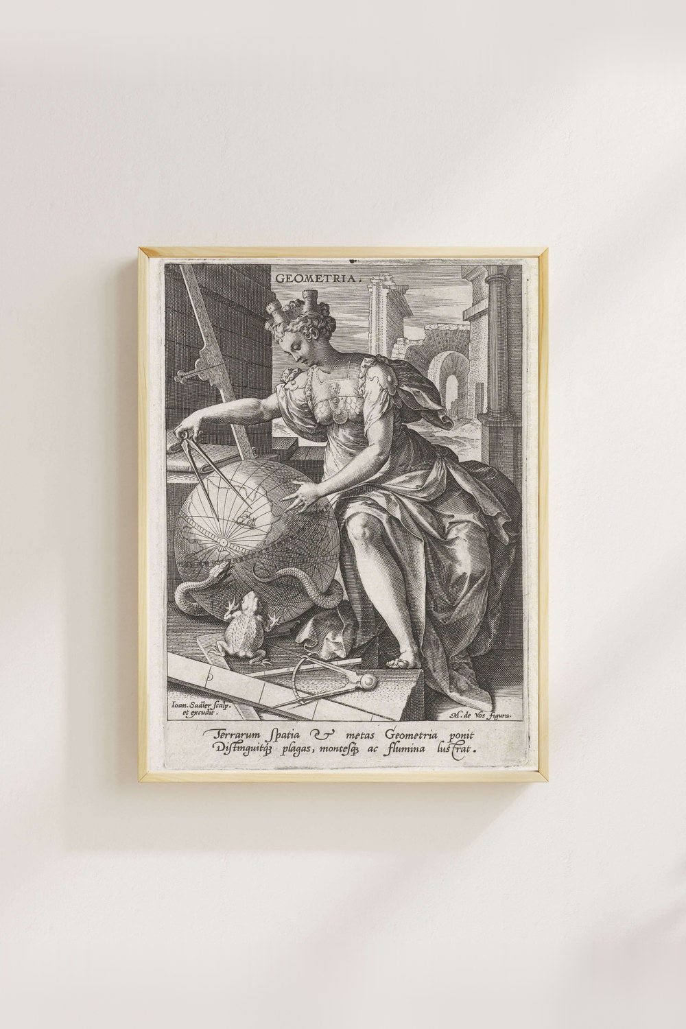 Johann Sadeler - Geometri - 3