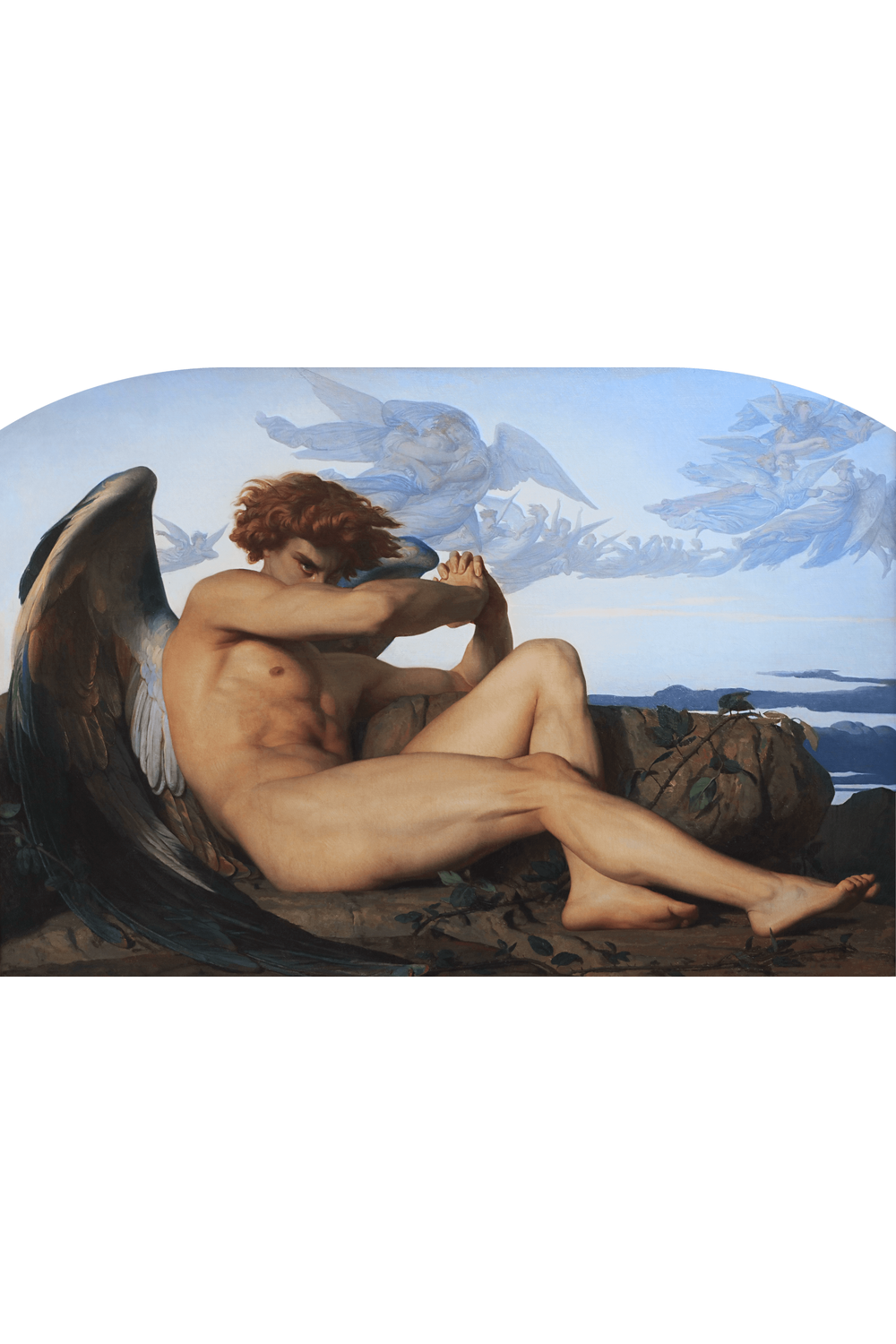 Alexandre Cabanel - Düşmüş Melek - 1