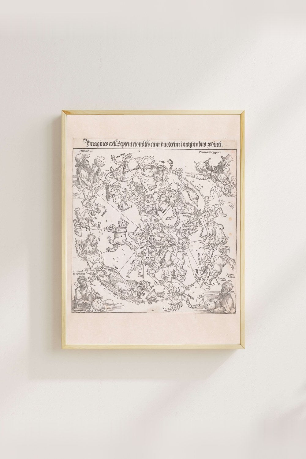 Albrecht Dürer - Kuzey Yarımküre Gökyüzü Haritası - 3