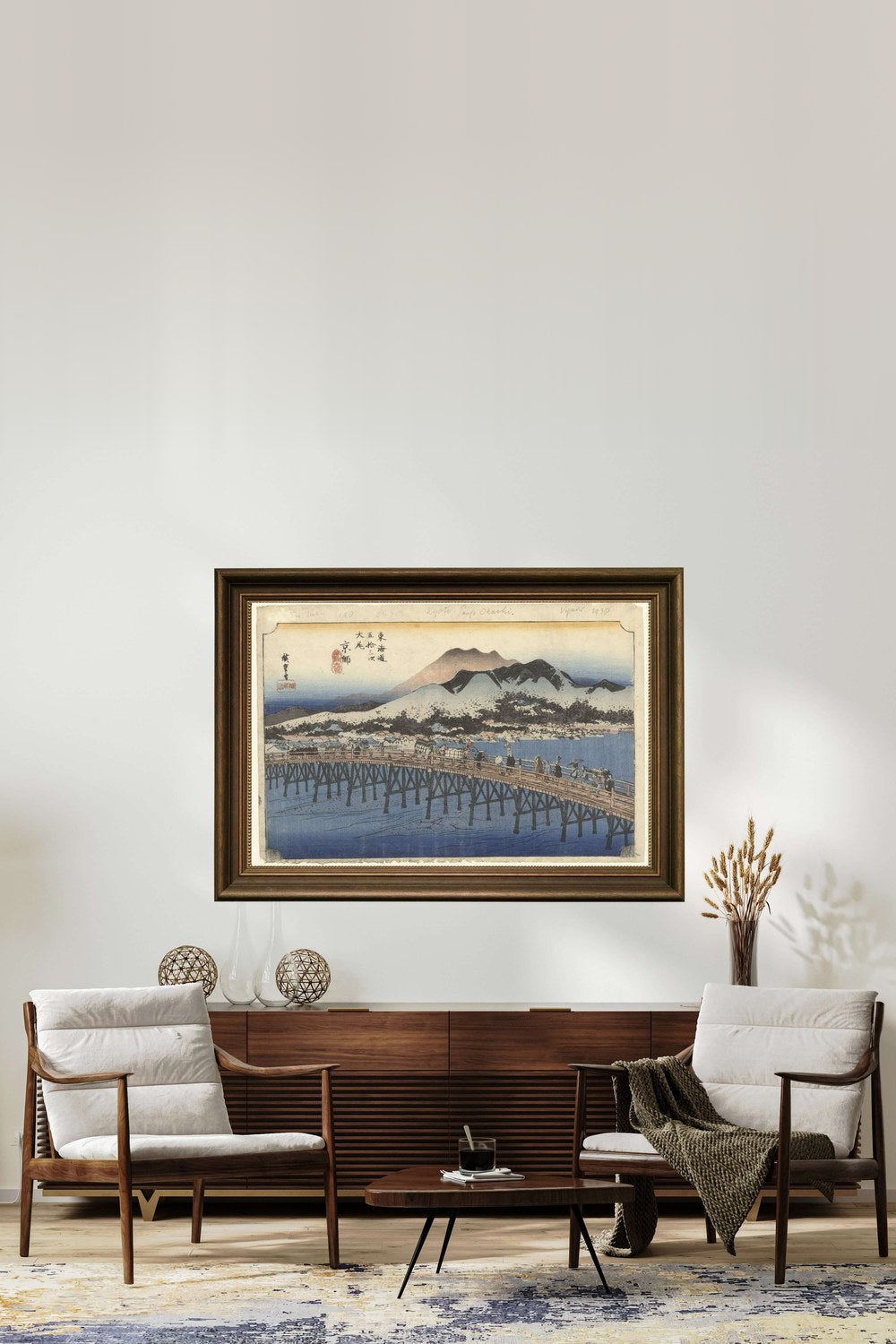 Utagawa Hiroshige - Kyoto - Sanjō Ōhashi - 2