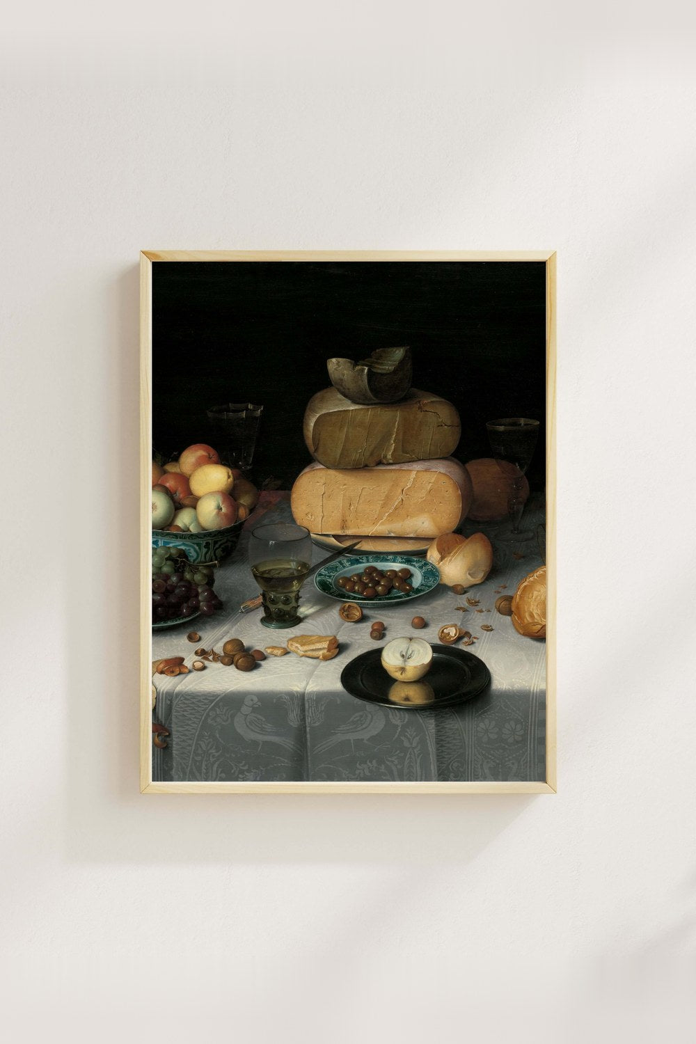 Floris Claesz. Van Dijck - Peynirlerle Natürmort - 3