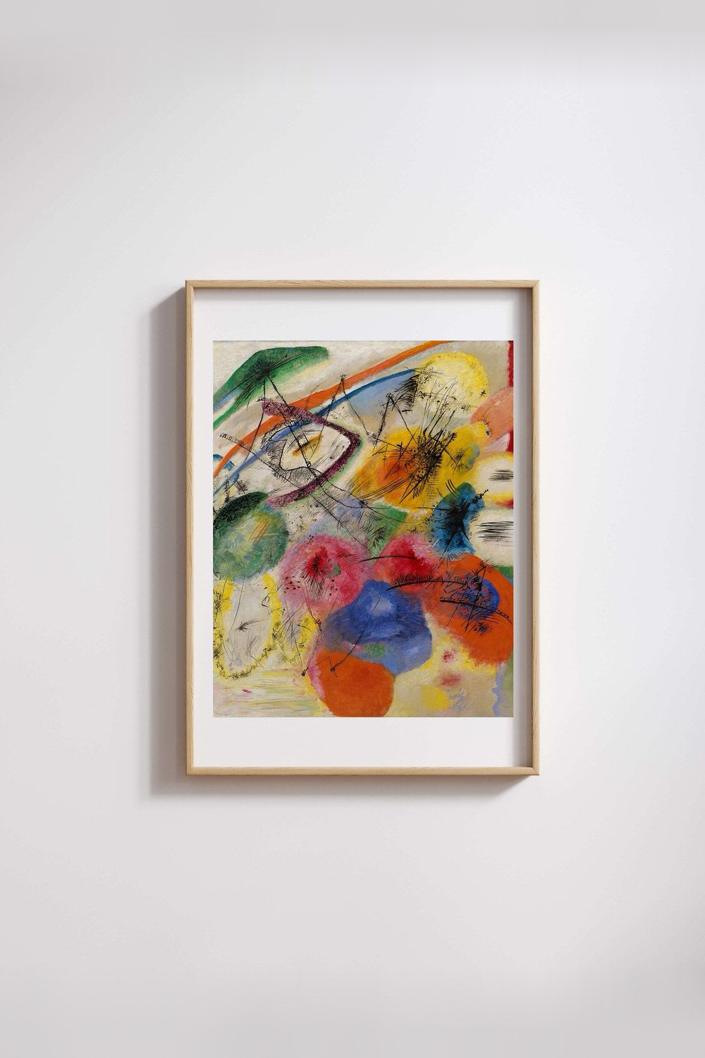 Wassily Kandinsky - Siyah Çizgiler - 4