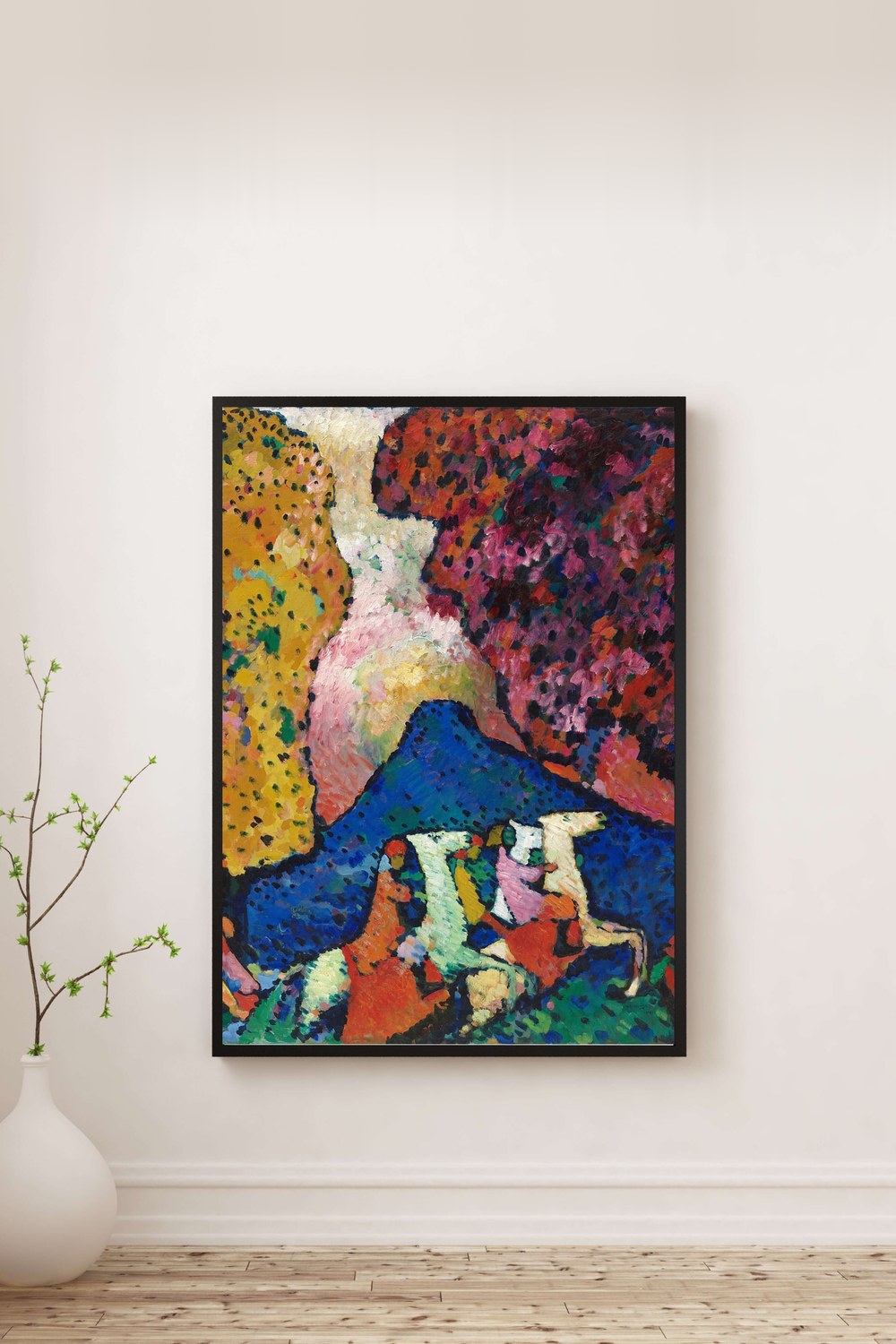 Wassily Kandinsky - Mavi Dağ - 0