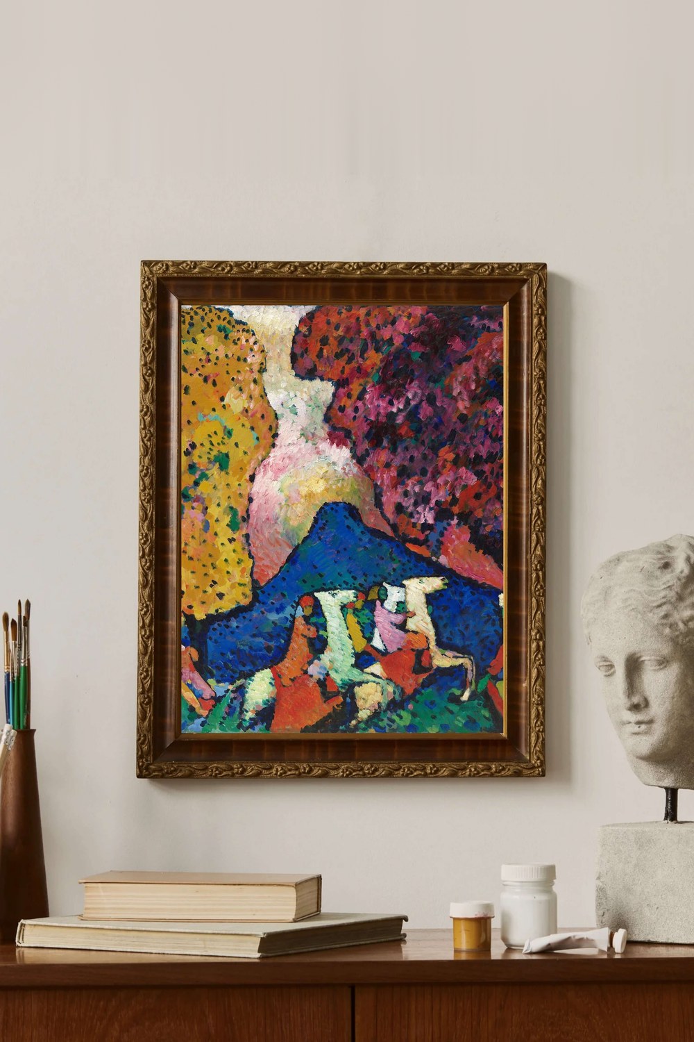 Wassily Kandinsky - Mavi Dağ - 3