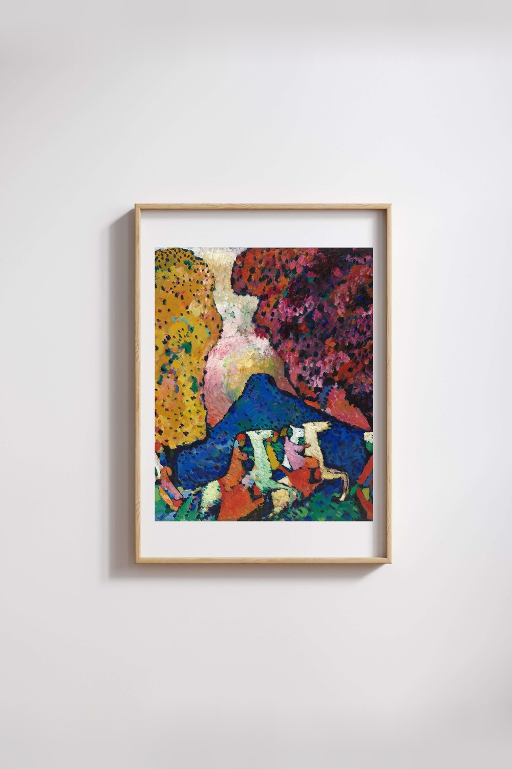 Wassily Kandinsky - Mavi Dağ - 4