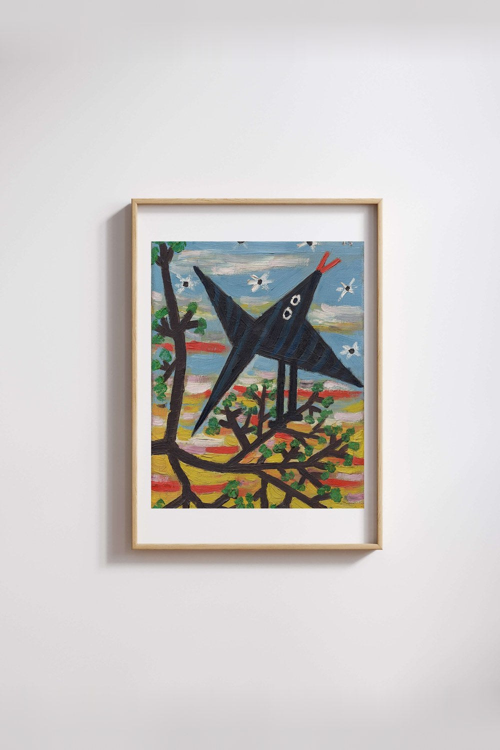 Pablo Picasso - Ağaçtaki Kuş - 3
