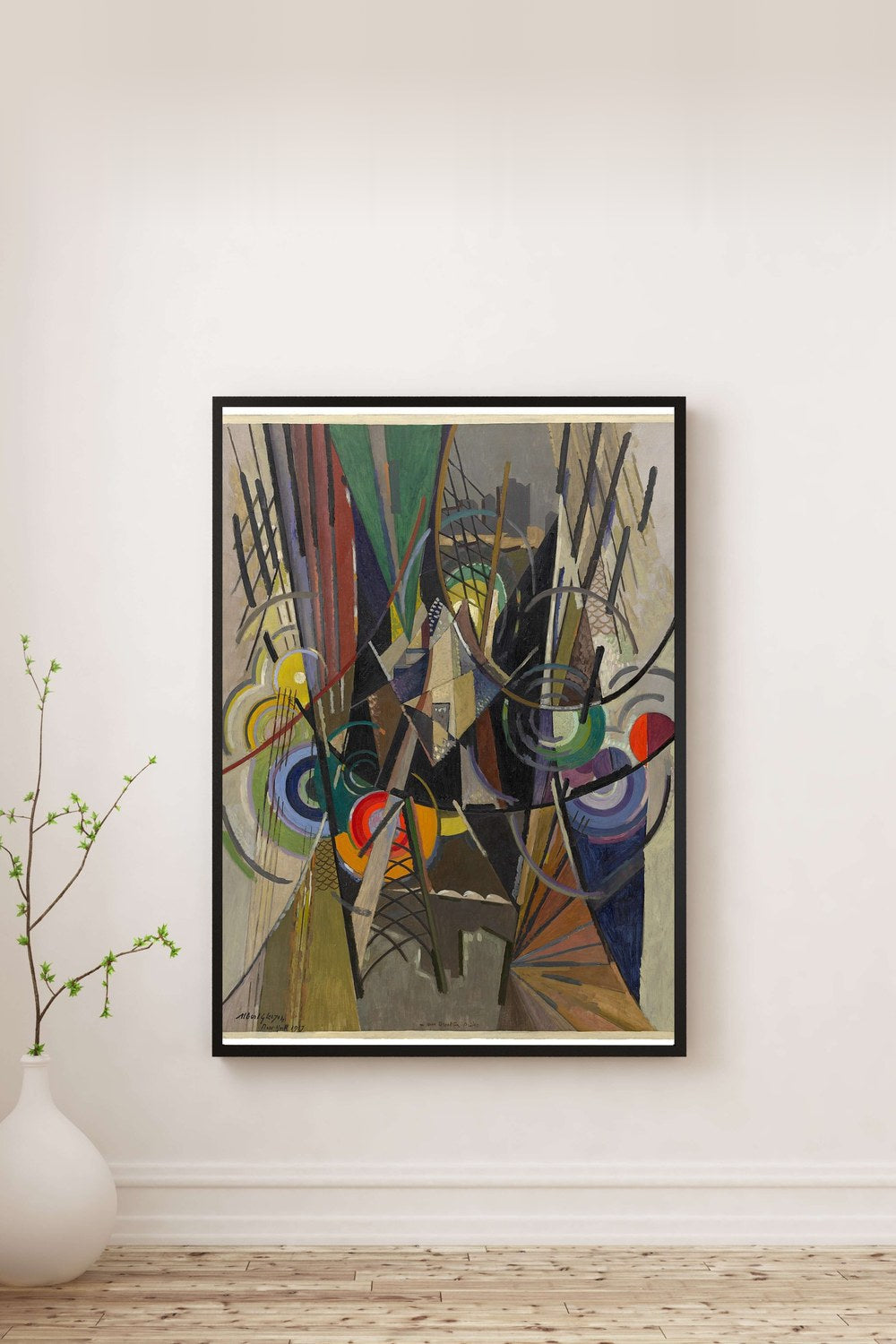 Albert Gleizes - Brooklyn Köprüsü Üzerinde - 0