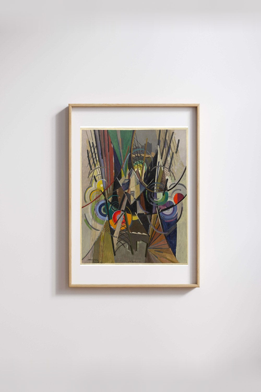 Albert Gleizes - Brooklyn Köprüsü Üzerinde - 4