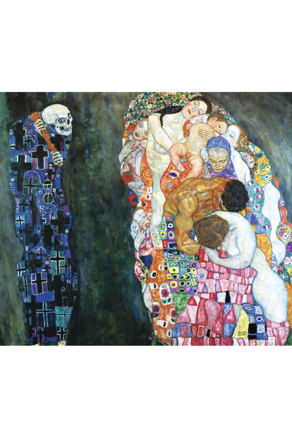 Gustav Klimt - Ölüm Ve Yaşam - 1
