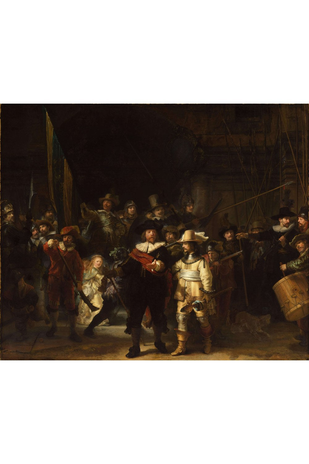 Rembrandt Van Rijn - Gece Devriyesi - 1