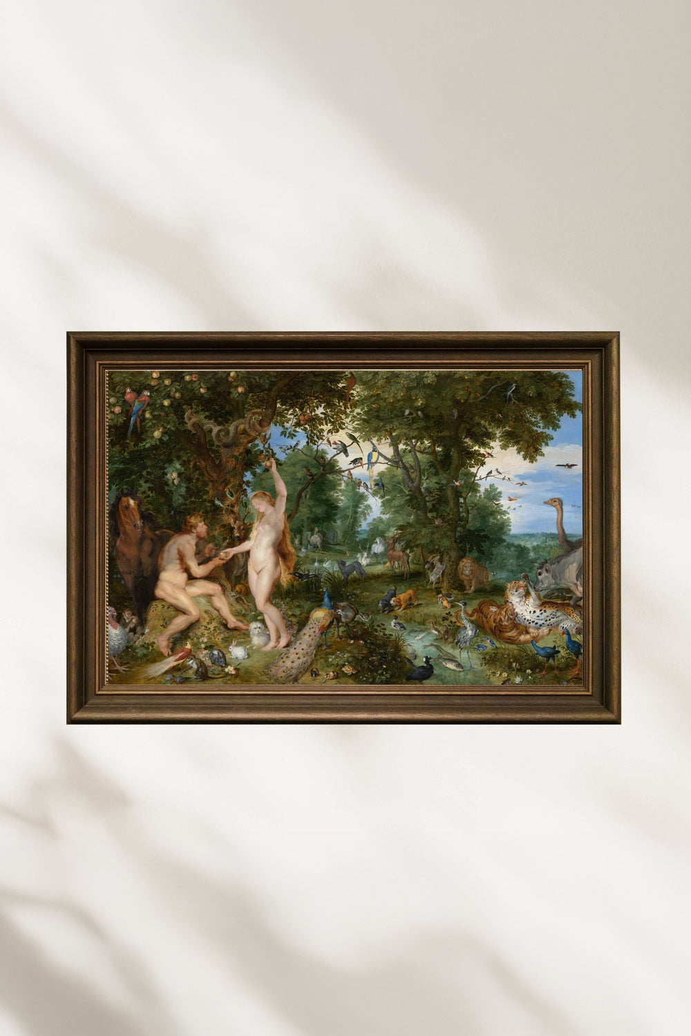 Jan Brueghel The Elder & Peter Paul Rubens - Aden Bahçesi - 0