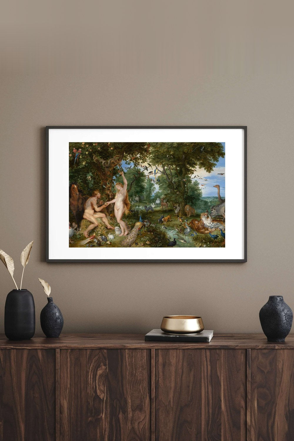 Jan Brueghel The Elder & Peter Paul Rubens - Aden Bahçesi - 2