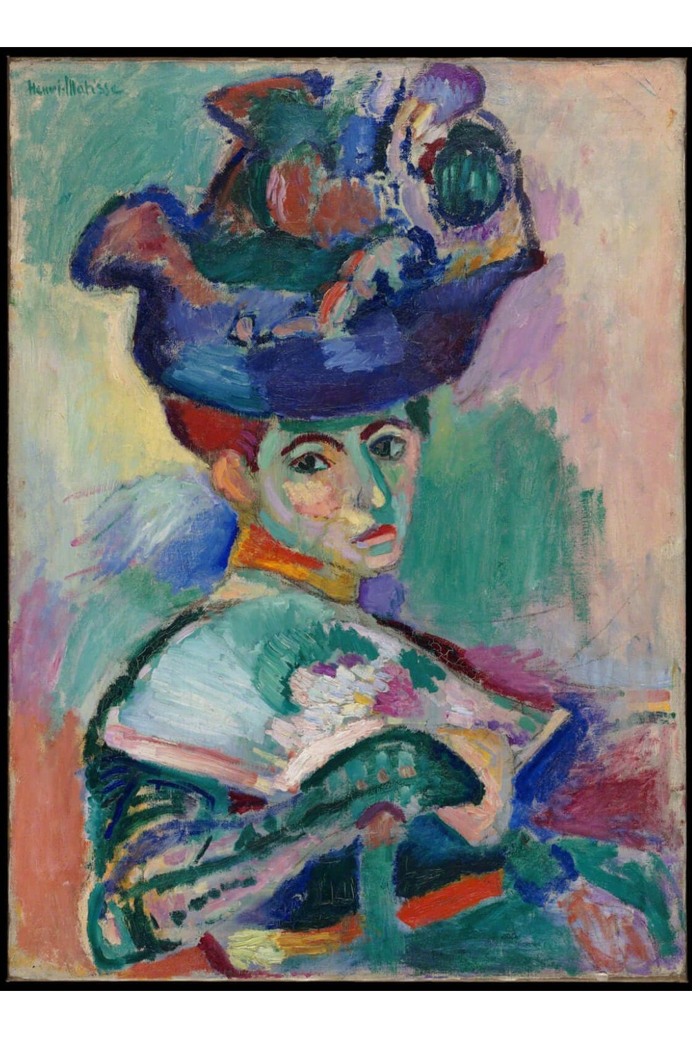 Henri Matisse - Şapkalı Kadın - 1