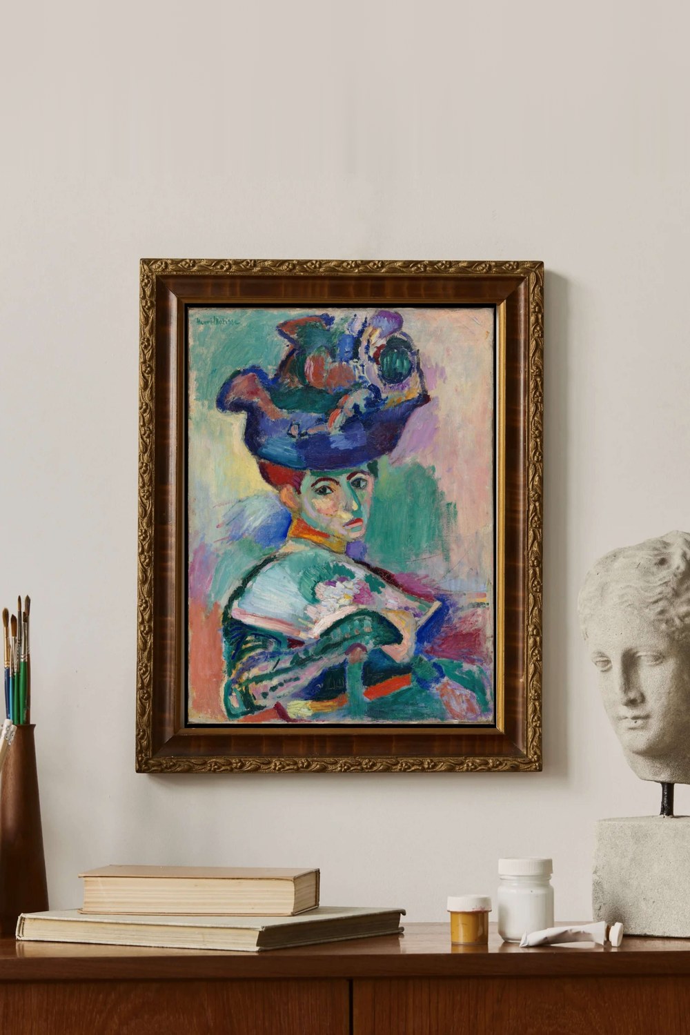 Henri Matisse - Şapkalı Kadın - 2