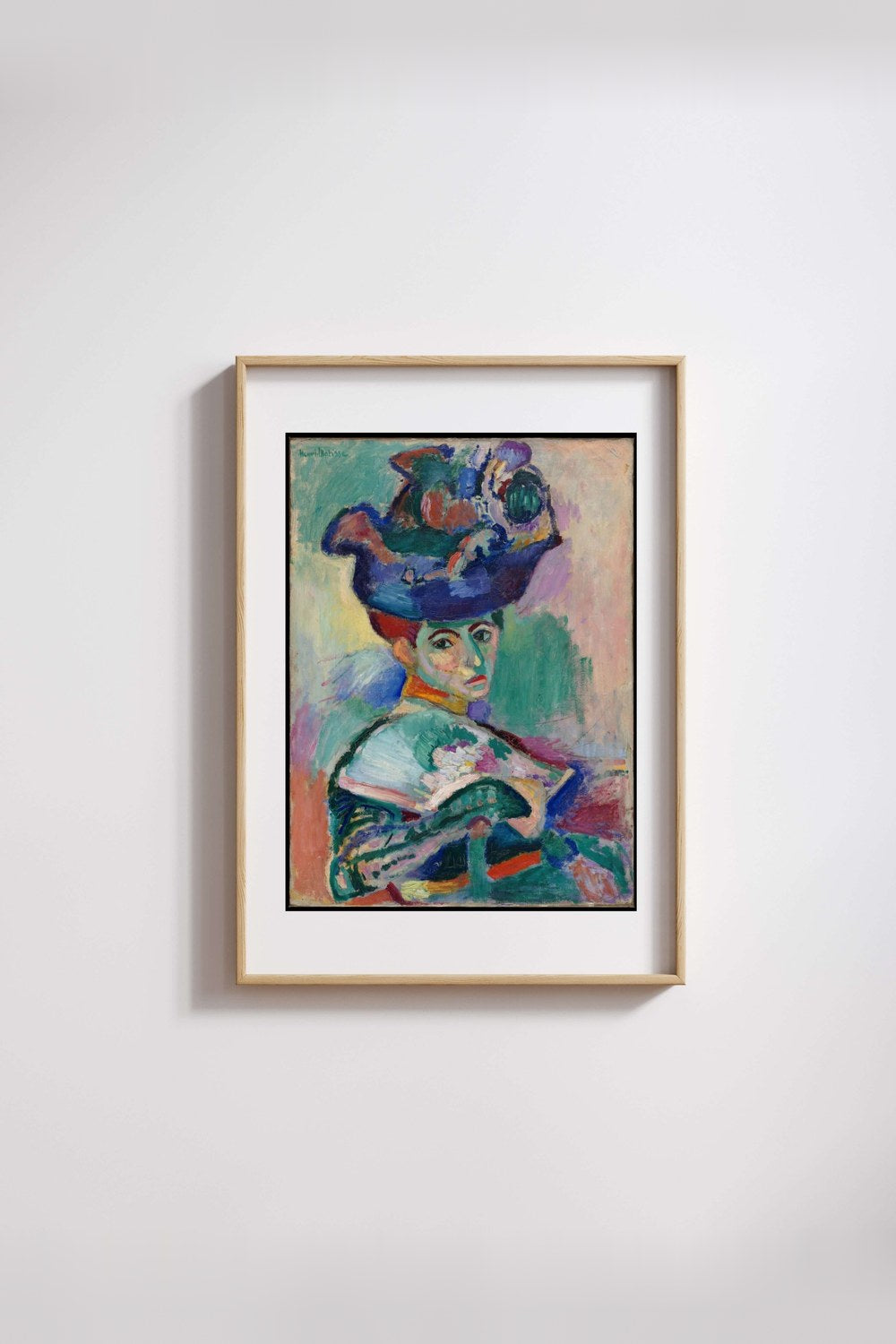 Henri Matisse - Şapkalı Kadın - 3