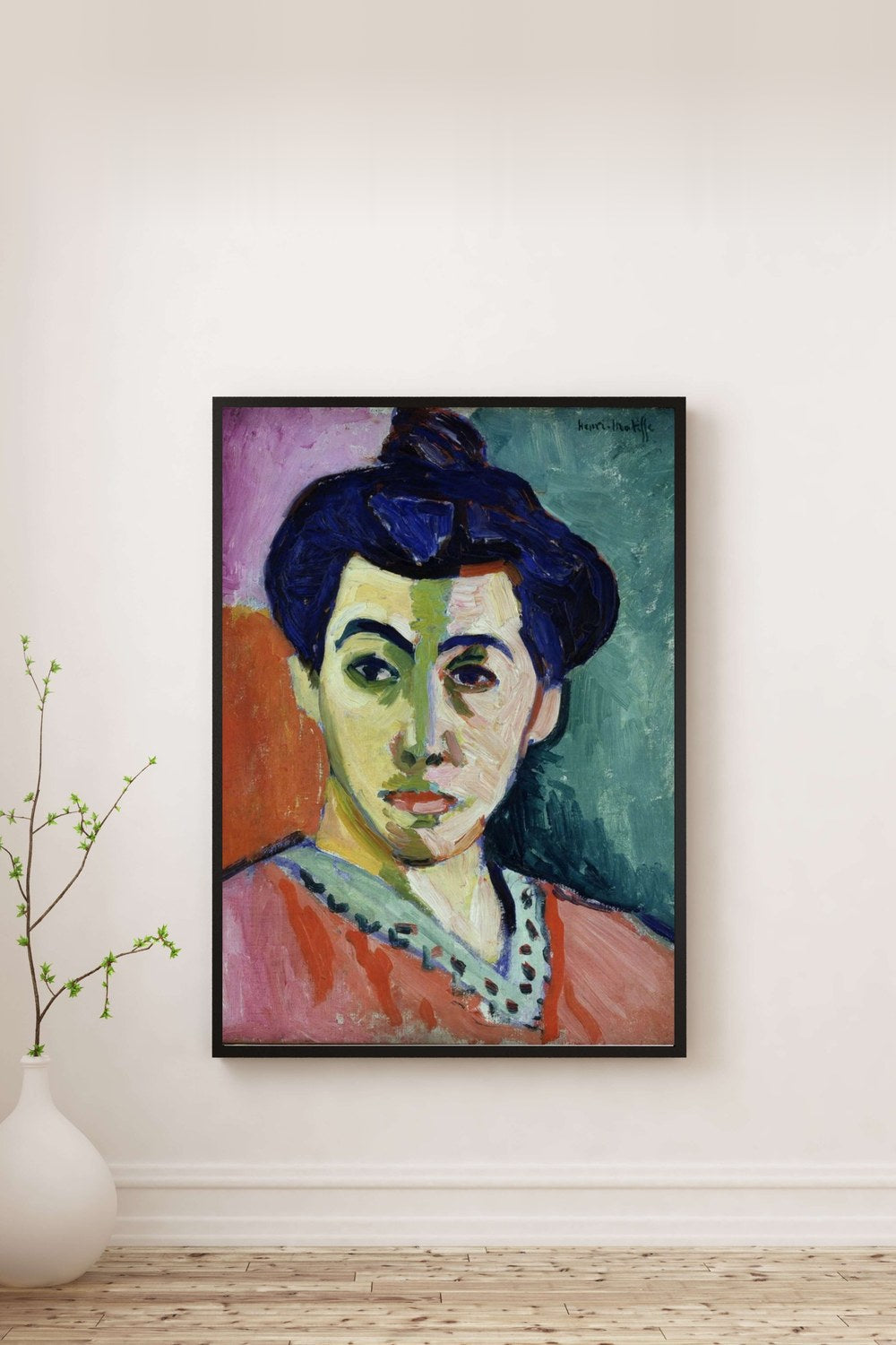 Henri Matisse - Madame Matisse’In Portresi Yeşil Çizgi - 0