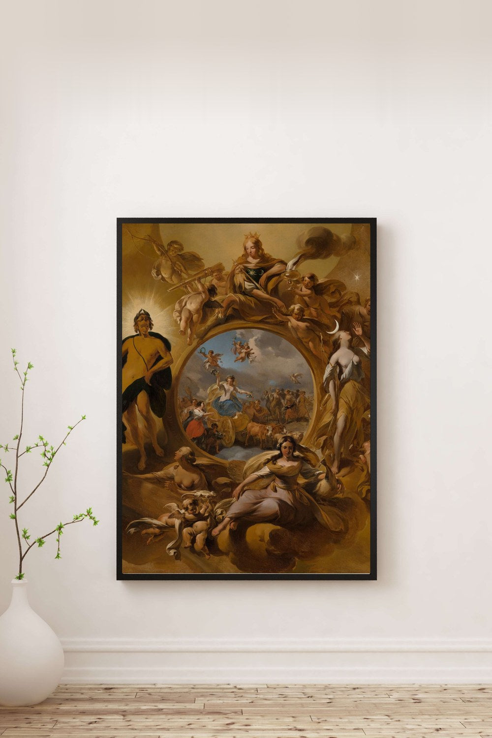Nicolaes Pietersz Berchem - İlkbahar Alegorisi - 0