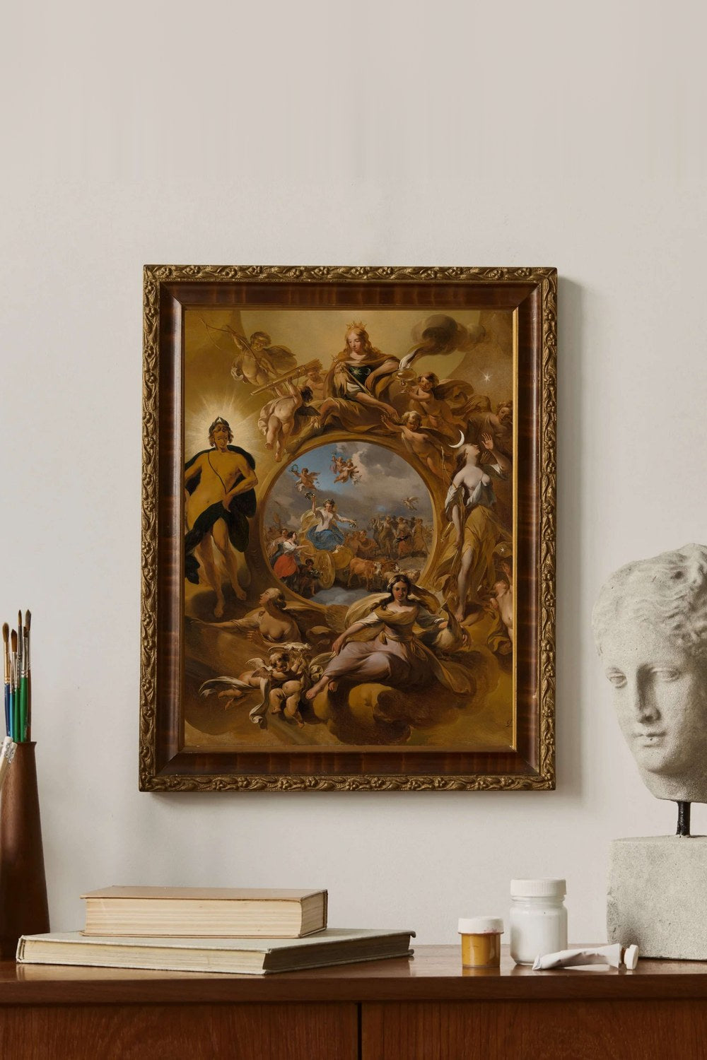 Nicolaes Pietersz Berchem - İlkbahar Alegorisi - 2