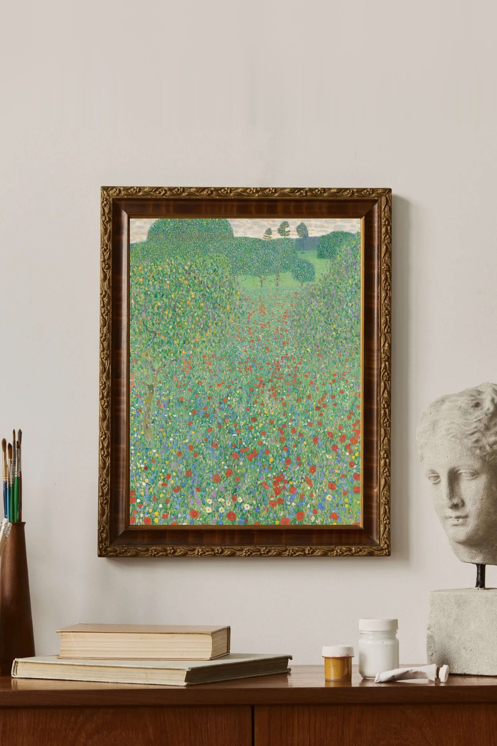 Gustav Klimt - Çiçek Açan Gelincikler - 2