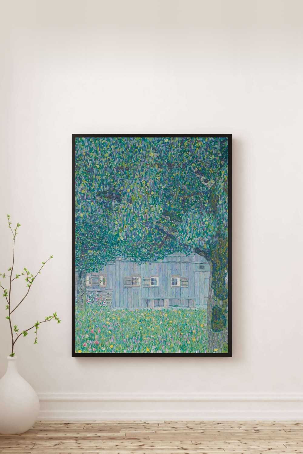 Gustav Klimt - Yukarı Avusturya Çiftlik Evi - 0