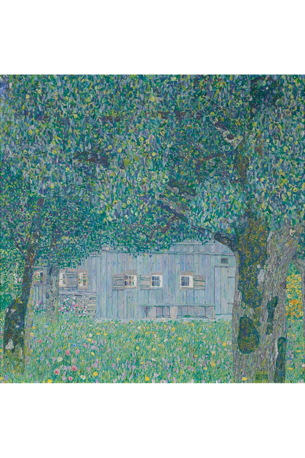 Gustav Klimt - Yukarı Avusturya Çiftlik Evi - 1
