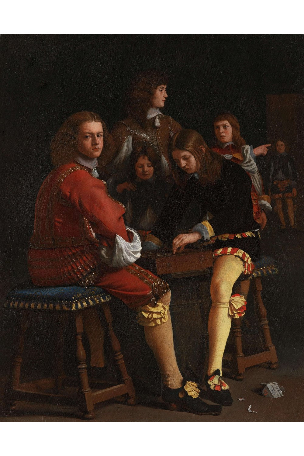 Michael Sweerts - Dama Oyuncuları - 1
