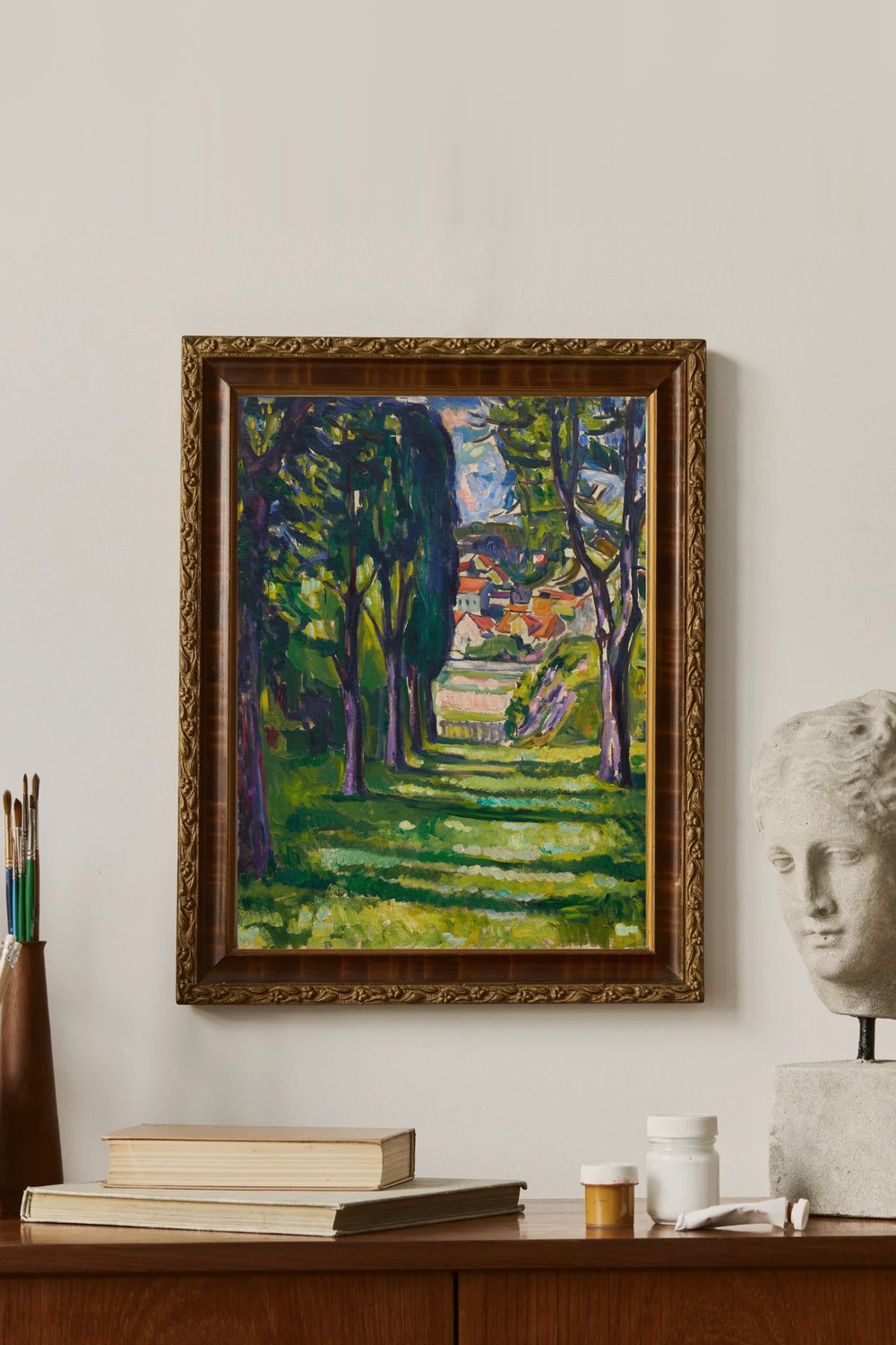 Edvard Munch - Kragerø'da Bahçe - 3
