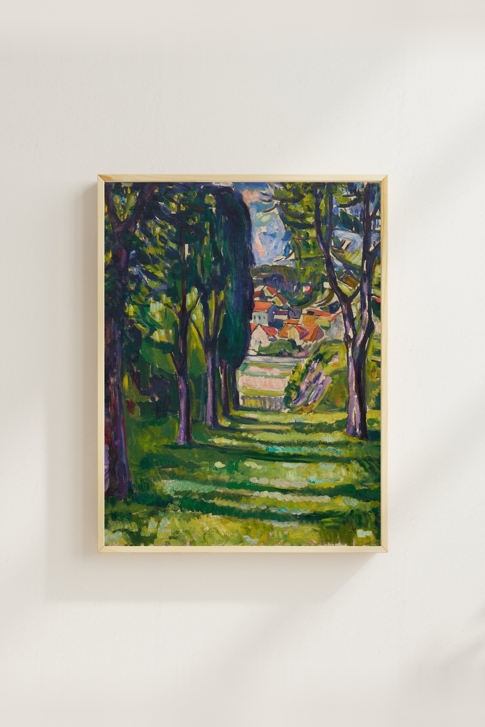 Edvard Munch - Kragerø'da Bahçe - 4
