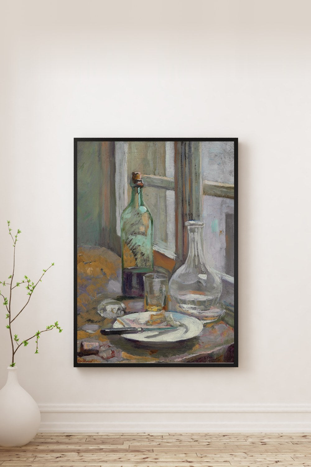 Édouard Vuillard - Şişe Ve Sürahi Ile Natürmort - 0