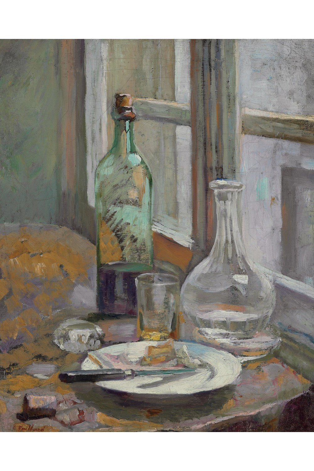 Édouard Vuillard - Şişe Ve Sürahi Ile Natürmort - 1