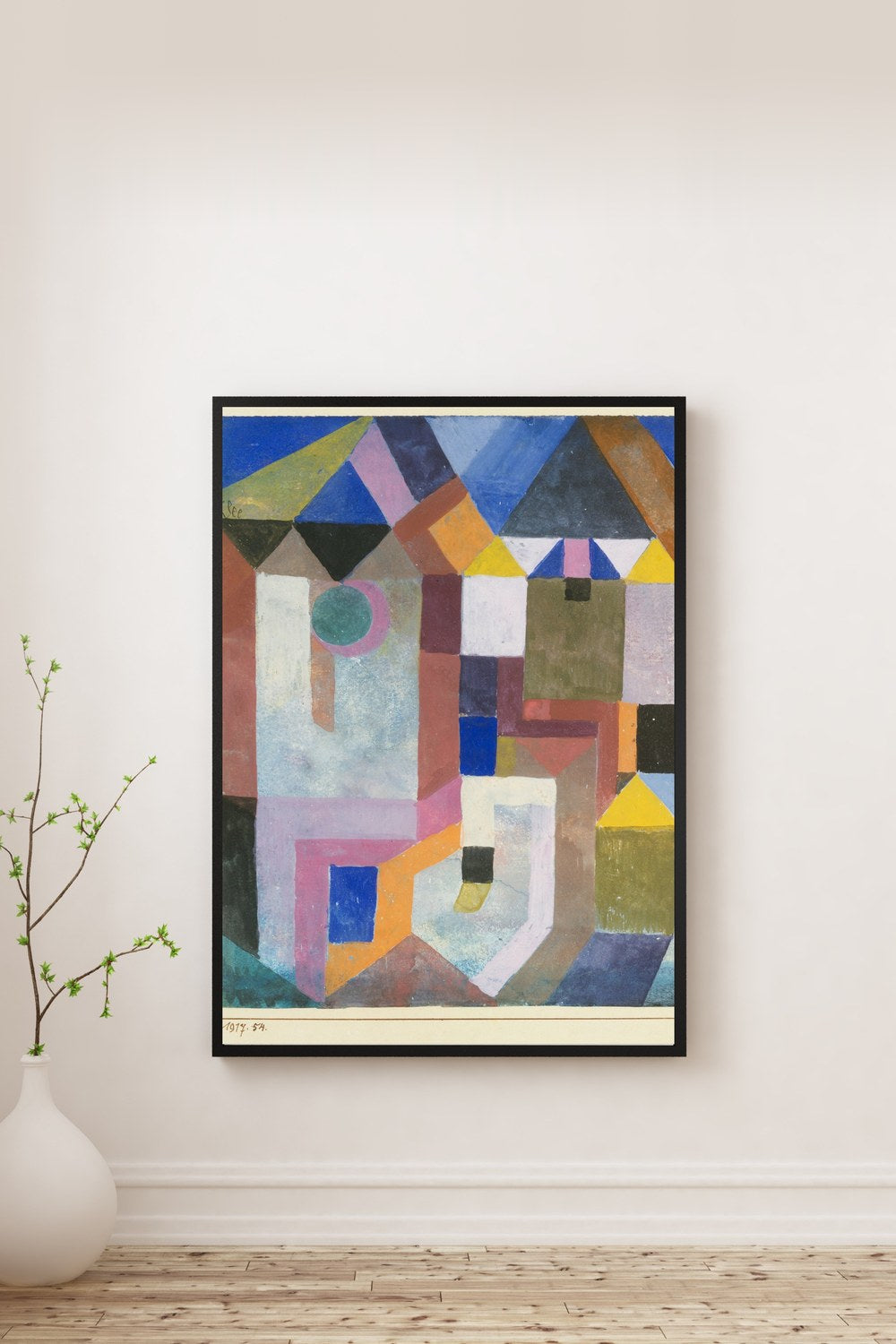Paul Klee - Renkli Mimari - 0