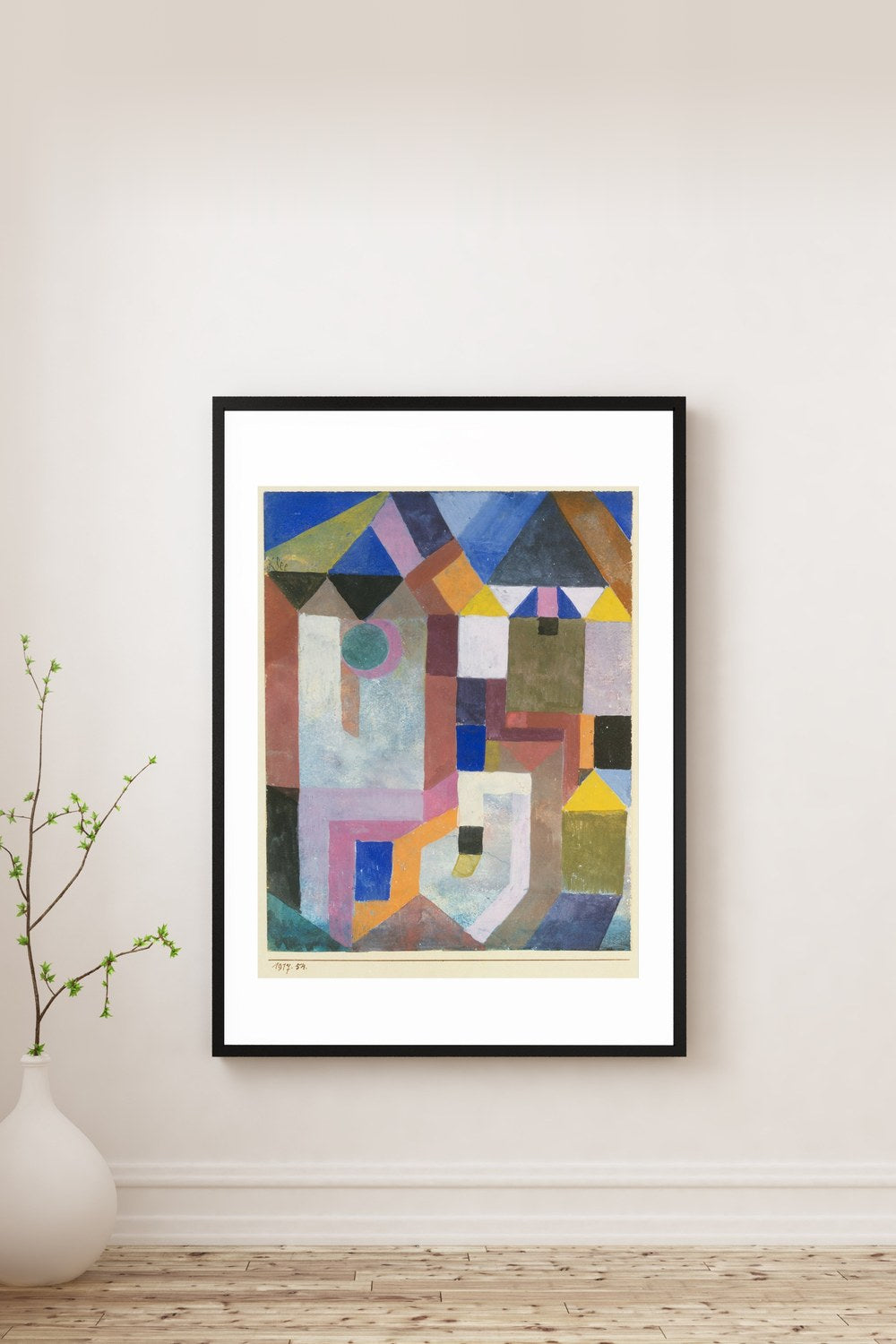 Paul Klee - Renkli Mimari - 2