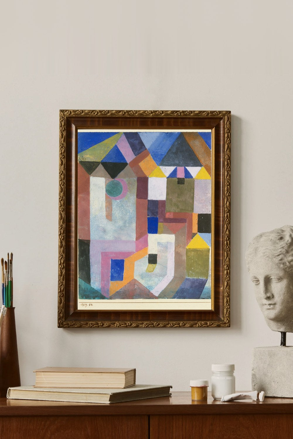 Paul Klee - Renkli Mimari - 3