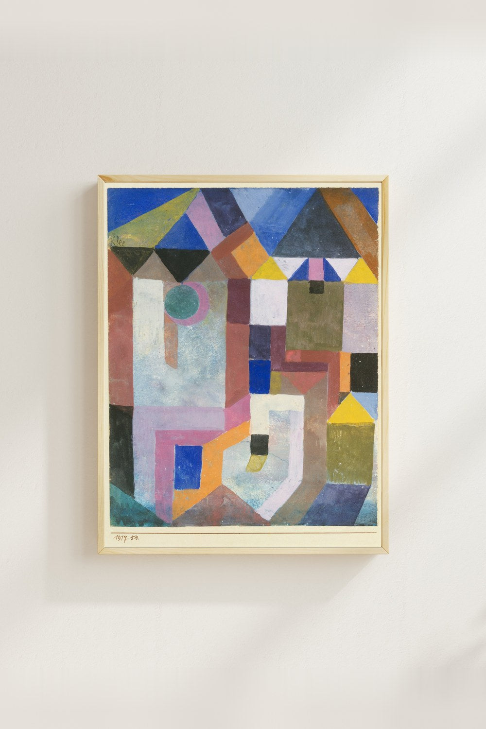 Paul Klee - Renkli Mimari - 4