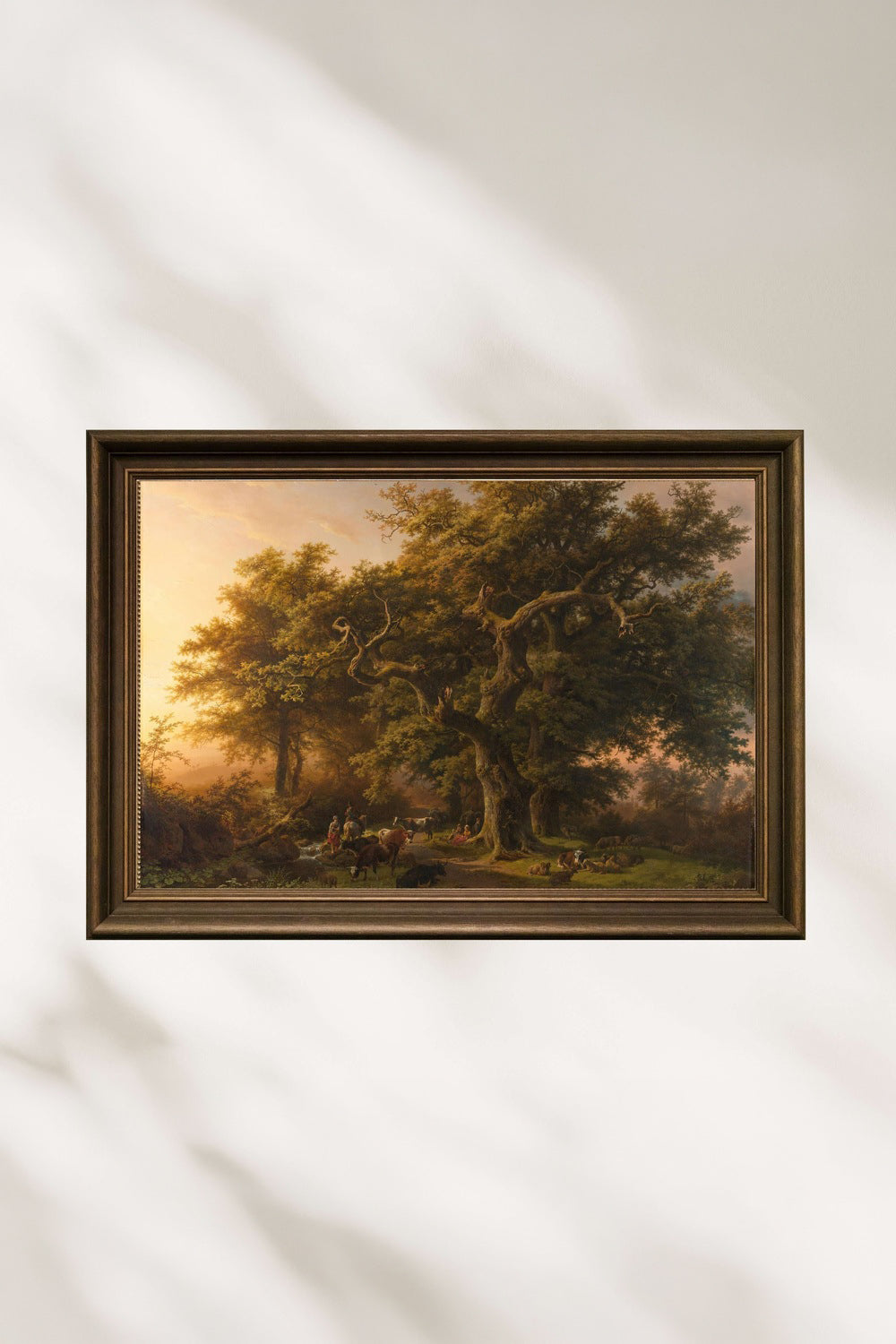 Barend Cornelis Koekkoek - Orman Sahnesi - 0