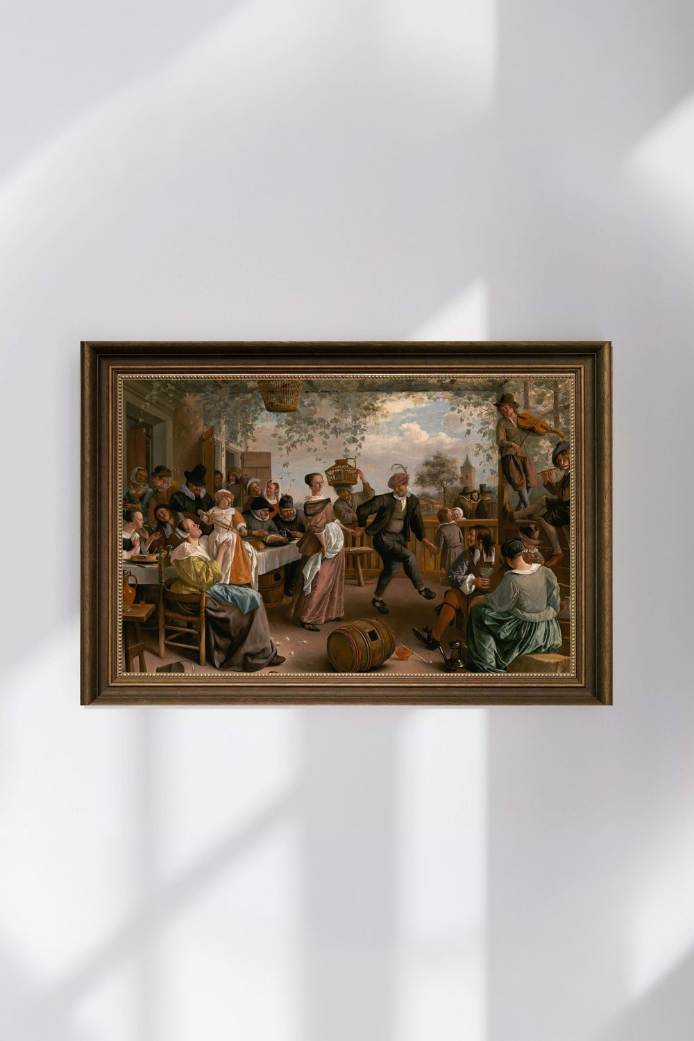 Jan Havicksz. Steen - Dans Eden Çift - 0