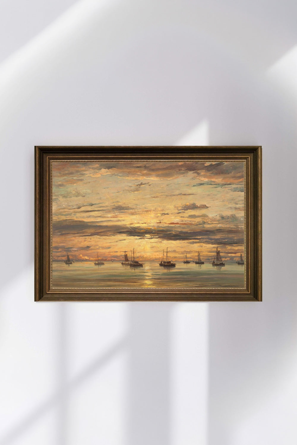 Hendrik Willem Mesdag - Scheveningen’De Gün Batımı - 0