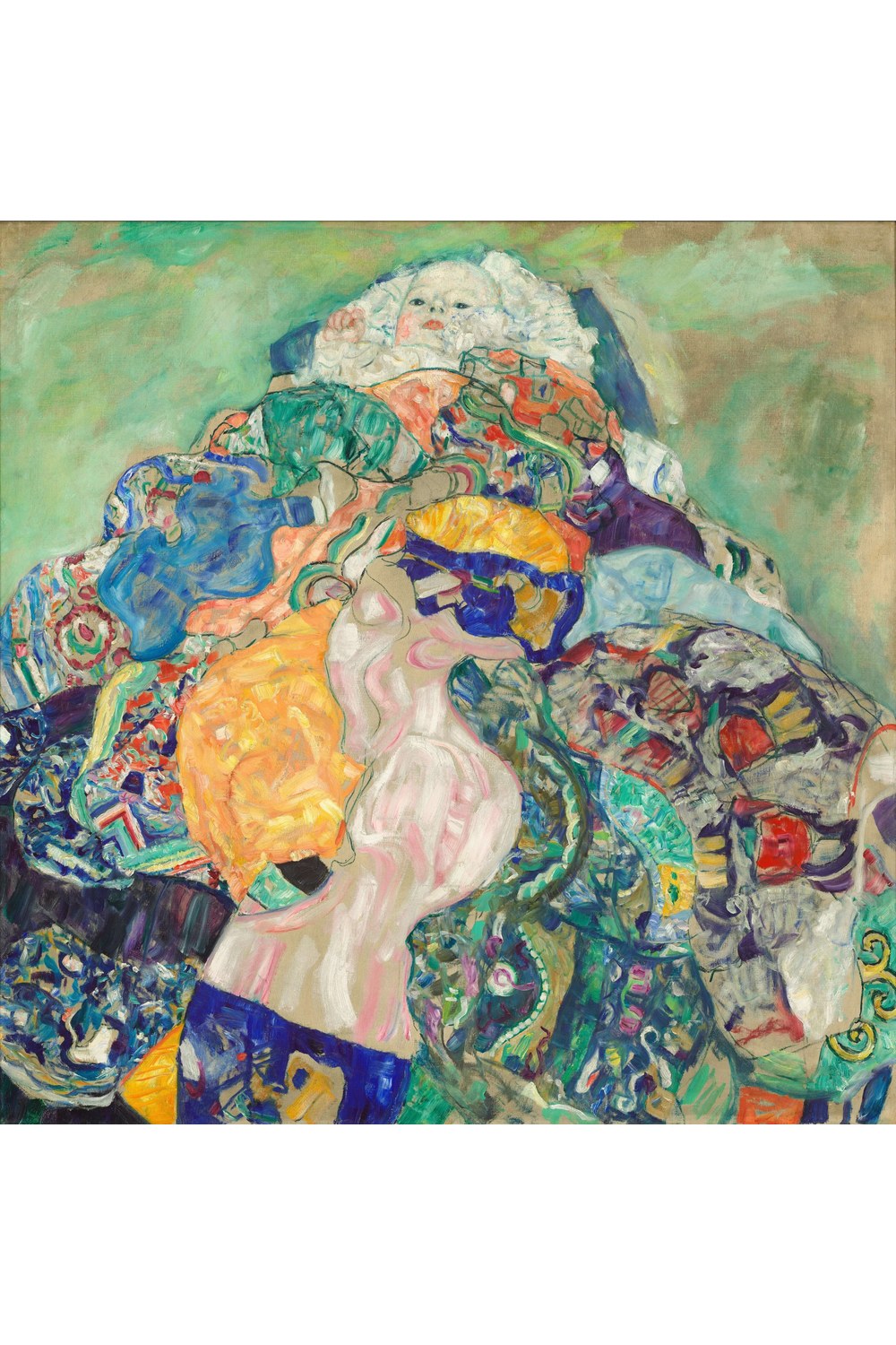 Gustav Klimt - Bebek - Beşik - 1