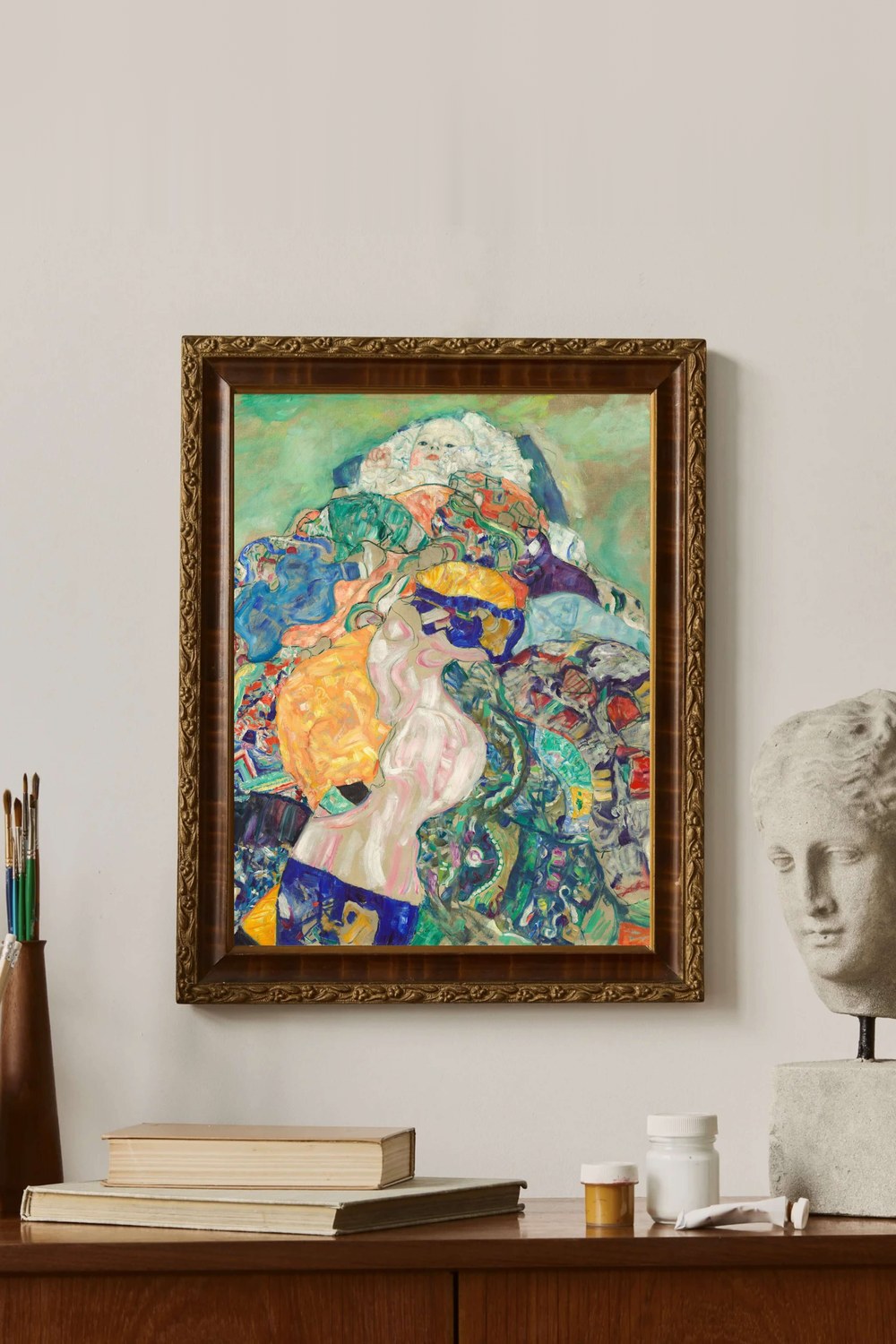 Gustav Klimt - Bebek - Beşik - 2