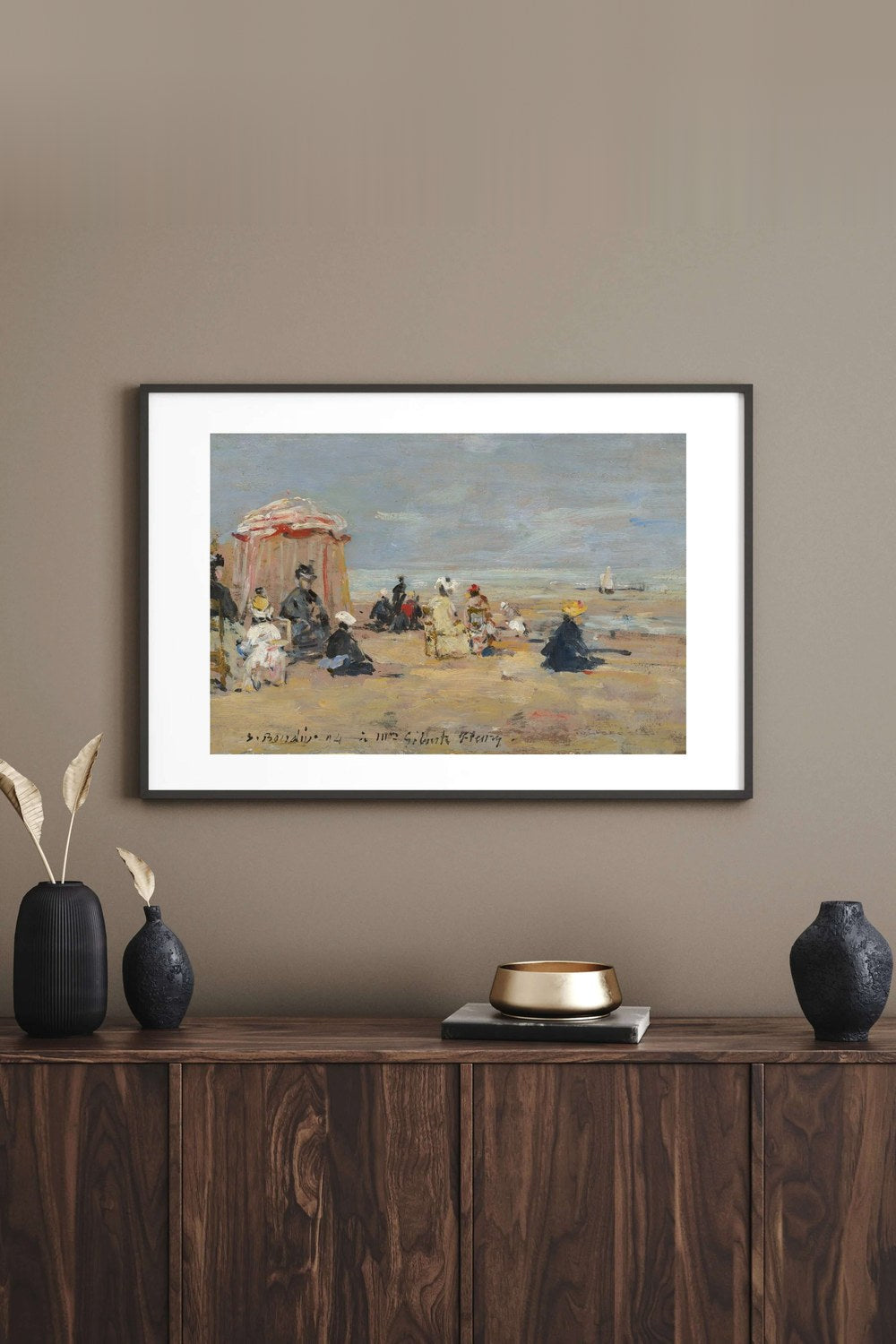 Eugène Boudin - Sahilde - 2