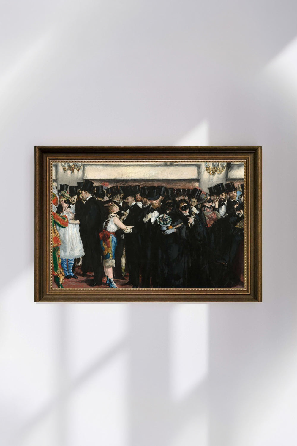 Édouard Manet - Operada Maskeli Balo - 0