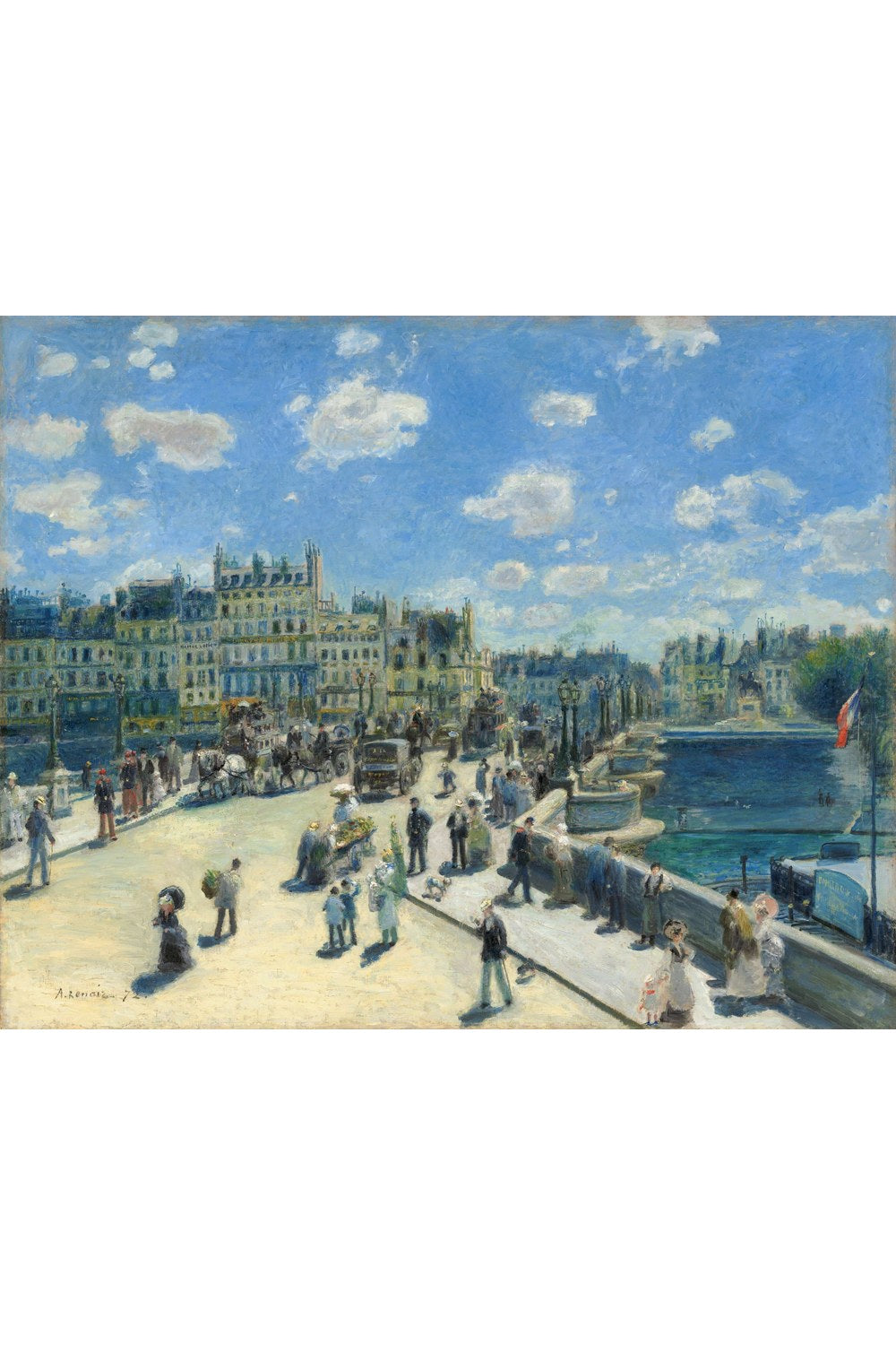 Pierre-Auguste Renoir - Pont Neuf - Paris - 1