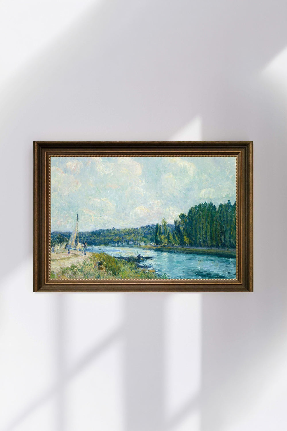 Alfred Sisley - Oise Nehri Kıyıları - 0