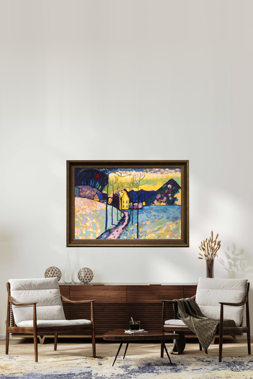 Wassily Kandinsky - Kış Manzarası - 3