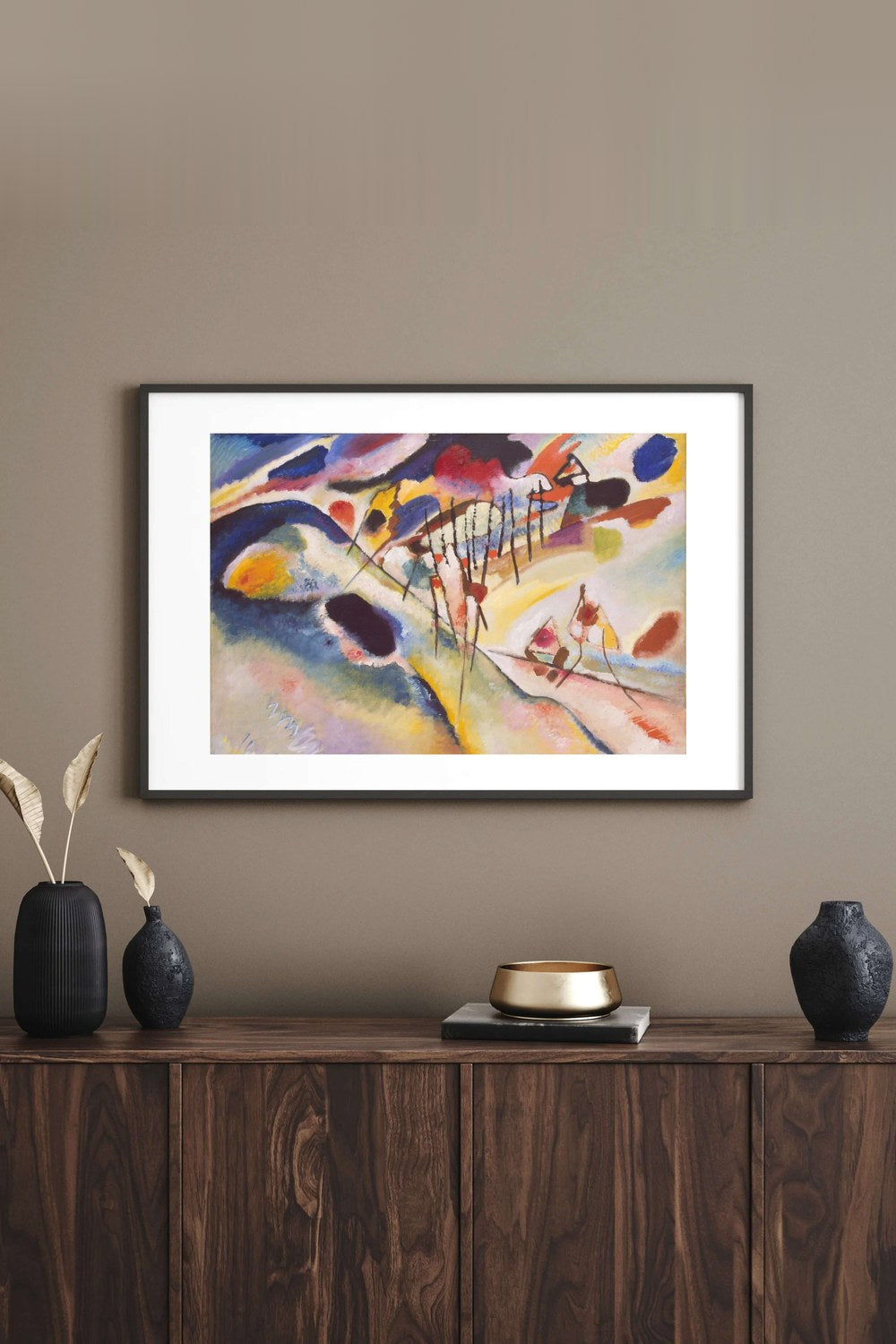 Wassily Kandinsky - Murnau Yakınlarında Dunaberg - 2